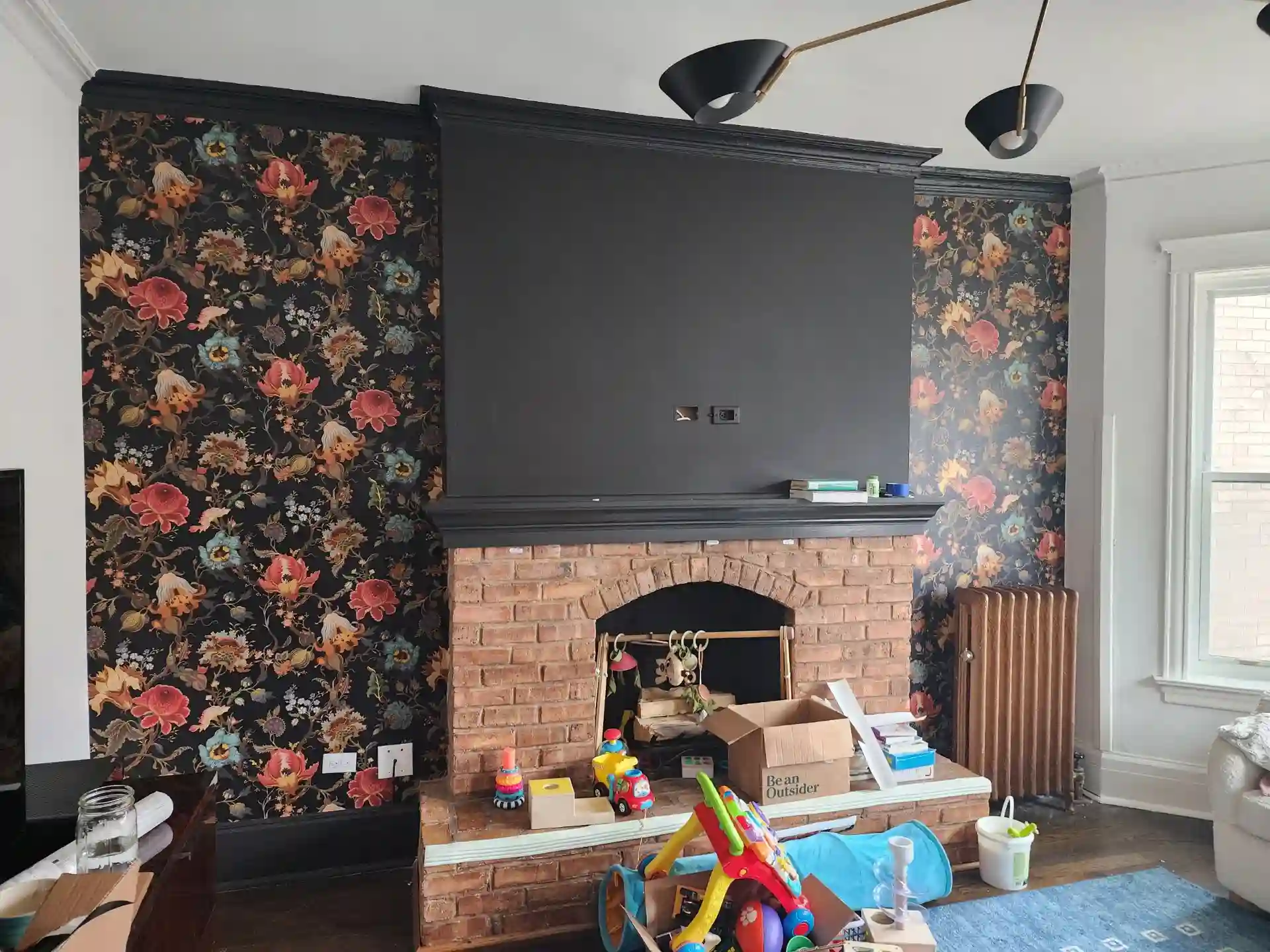 Residential wallpaper design